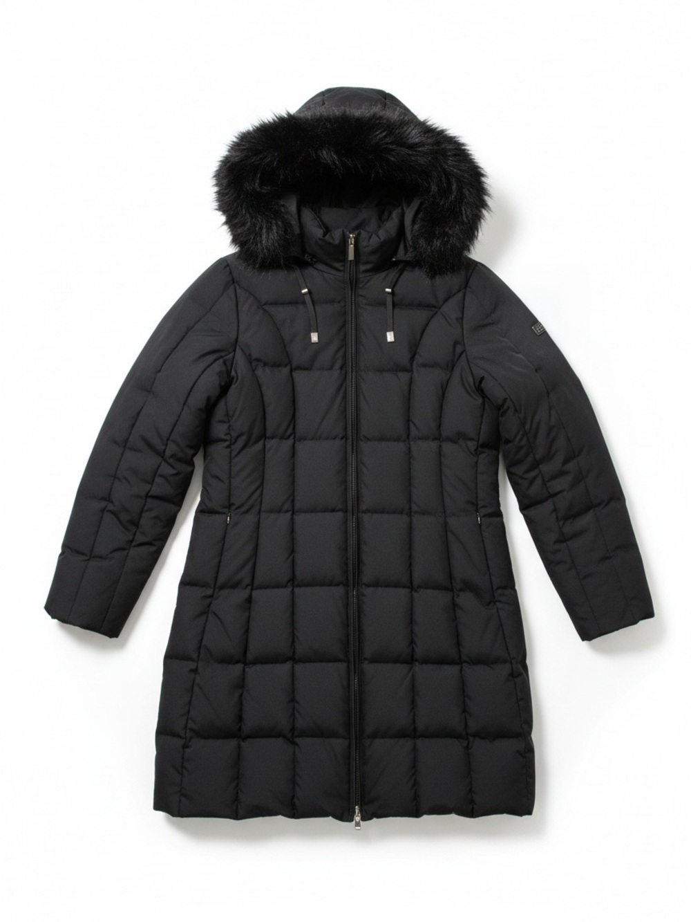 Michael Michael Kors Down Quilted Parka in Black - sz XL